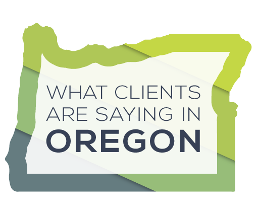 What Apex Clients are saying in Oregon